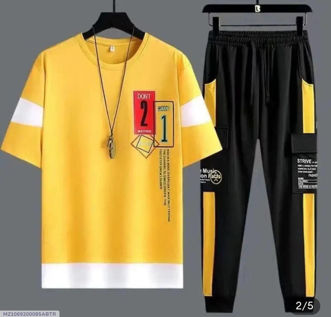 Men's 2 pcs Summar Premium quality Tracksuit