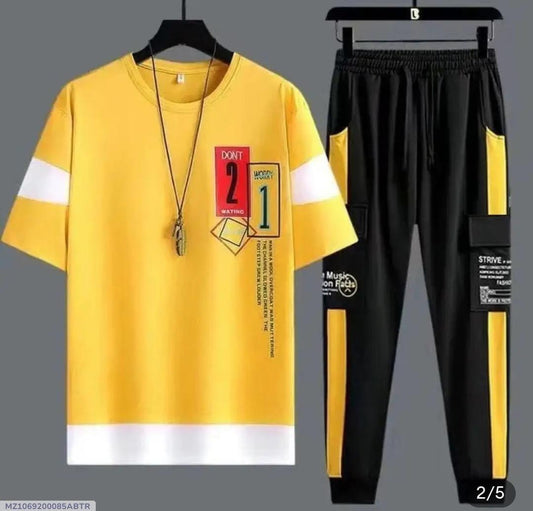 Men's 2 pcs Summar Premium quality Tracksuit