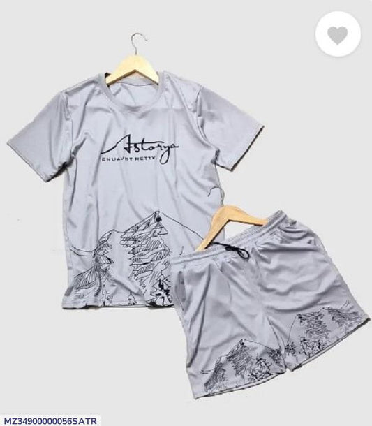 Men's 2 pcs Summar Premium quality short Tracksuit