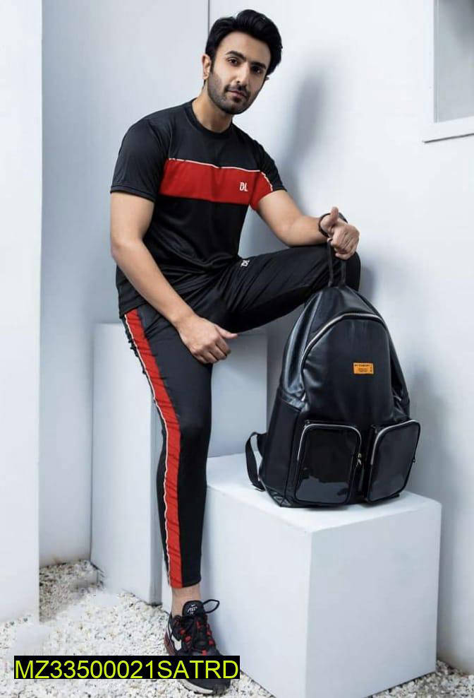 Men premium summer tracksuit
